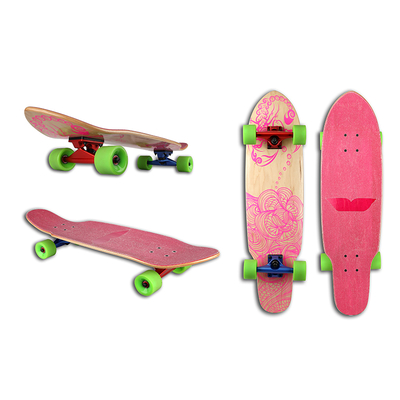 Komplet pige Freestyle Carver Maple Skateboard