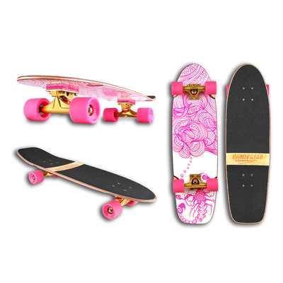 Maple Freestyle Pink Girl Cute Skateboard