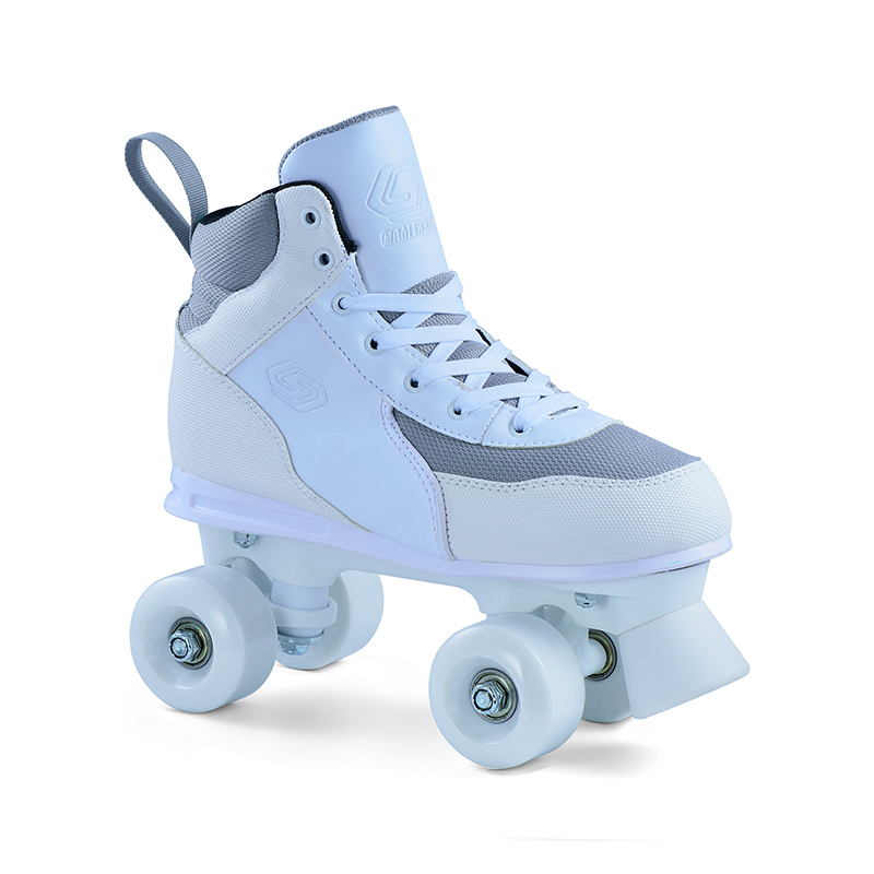 Pu leatehr Medium High Quad Roller Skate