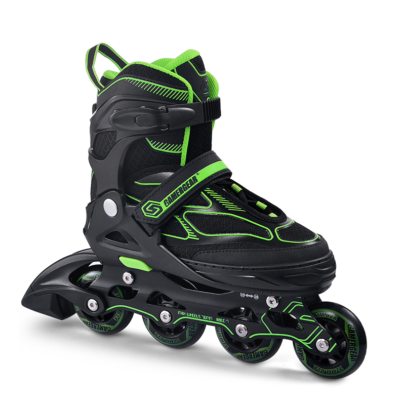 Semi blød afslappet udendørs justble inline skate